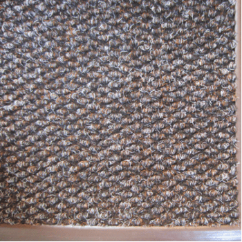 Грязезащитный ворсовый ковер «Nova Nop» коричневый, арт.11.064к