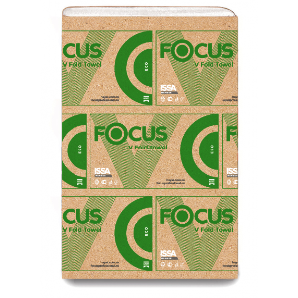 Hayat FOCUS Полотенца бумажные V-сложение, арт.5049978