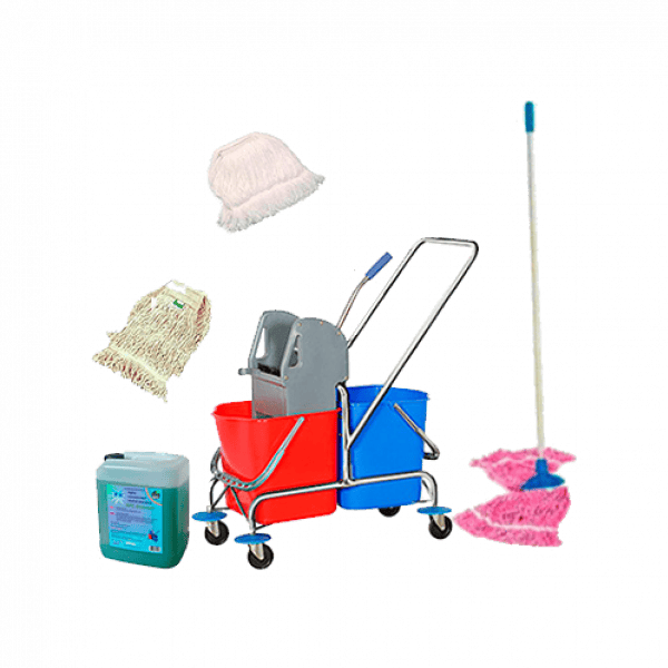 Комплект для уборки полов CleanFLoor Budget Plus, арт.FlSet-BgPlus